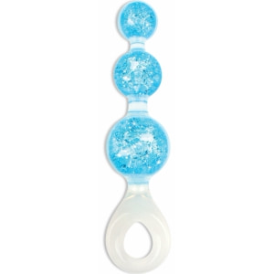 Plug Anal Crystal Trio Medium – Cristalin, Confortabil Albastru pe Sexlab.ro