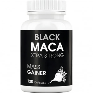 Black Maca Xtra Strong Capsule Pentru Masă Musculară 120buc pe Sexlab.ro