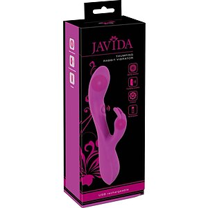 JAVIDA Thumping Rabbit — 3 Motoare, 30 Moduri, Reîncărcabil pe SexLab