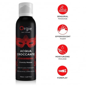 Acqua Croccante Orgie Spumă Efervescentă Pentru Masaj 150ml
