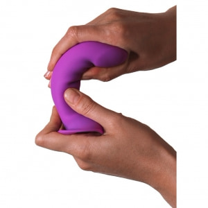 Adrien Lastic Hitsens 6 – silicon Flexibil, Ventuză Mov