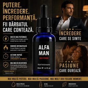 Alfa Man Max Power Performance Drops 30ml