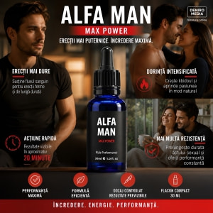 Alfa Man Max Power Performance Drops 30ml