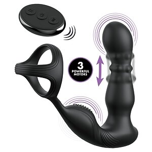 Anal Fantasy Elite Slide Glide 10 Funcții Reîncărcabil Negru pe Sexlab.ro