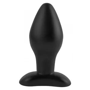 Anal Fantasy Mini Silicone Plug Negru pe SexLab