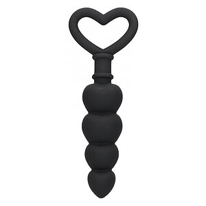 Anal Love Beads Negru pe Sexlab.ro