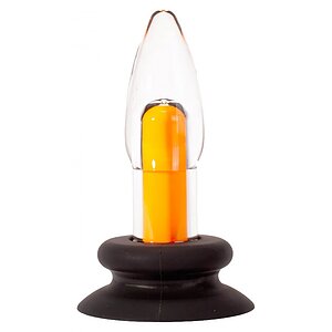 Anal Plug 10 Speeds Vibrating Portocaliu pe SexLab