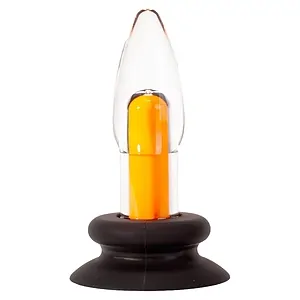 Anal Plug 10 Speeds Vibrating Portocaliu Anal Plug 10 Speeds Vibrating Portocaliu pe SexLab