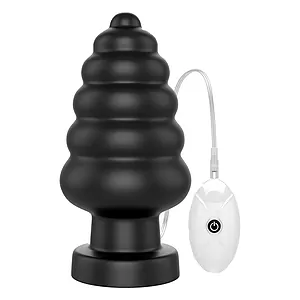 Anal Plug 7 King Sized Negru pe SexLab