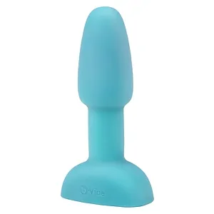 Anal Plug b-Vibe Petite Teal Albastru pe SexLab