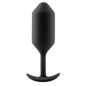 Anal Plug Ponderat B-vibe Snug 3 Negru