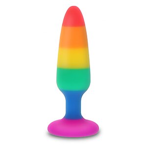 Anal Plug Baiatul Delicat Medium Multicolor pe SexLab