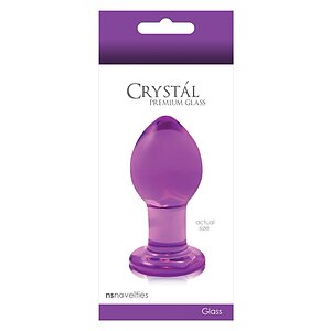Anal Plug Crystal Premium Glass Mov