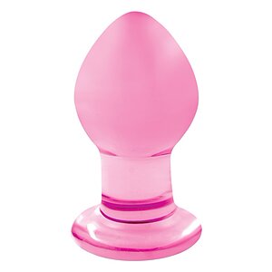 Anal Plug Crystal Premium Small Roz pe SexLab