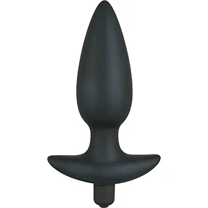 Anal Plug Cu Vibratii Black Velvet Large Negru pe SexLab