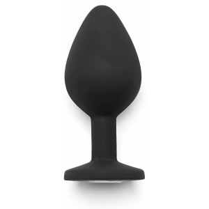 Anal Plug Diamond Jewel Medium Negru