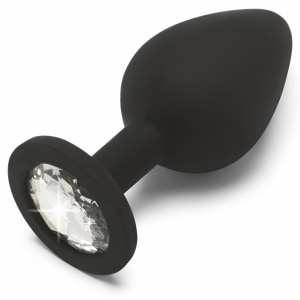Anal Plug Diamond Jewel Medium Negru Anal Plug Diamond Jewel Medium Negru pe Sexlab.ro