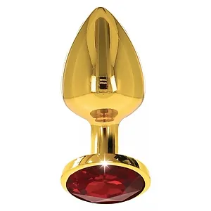 Anal Plug Diamond Jewel Medium Auriu pe SexLab