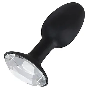 Anal Plug Diamond S Negru pe SexLab