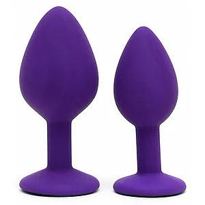Anal Plug Duo Set Rimba Berlin Bling Mov pe SexLab