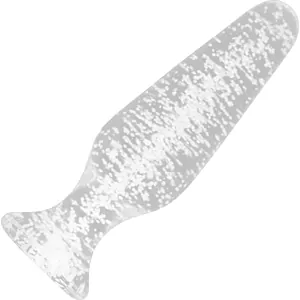 Anal Plug Firefly Glass Tape Transparent pe SexLab
