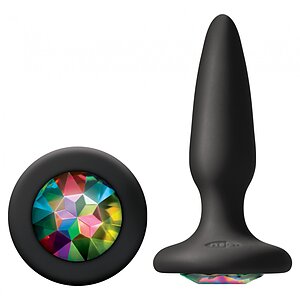Anal Plug Glams Mini Rainbow Multicolor pe SexLab