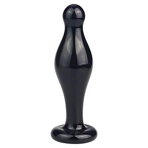Anal Plug Glass Romance 4.5inch Negru Anal Plug Glass Romance 4.5inch Negru pe Sexlab.ro