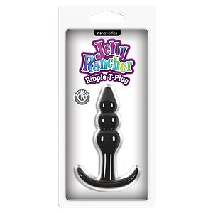 Anal Plug Jelly Rancher Ripple Negru