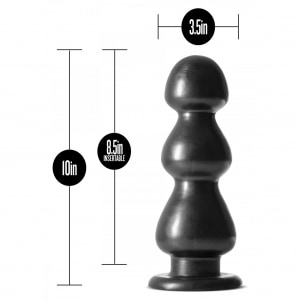 Anal Plug Jet Fierce Carbon Metallic Negru