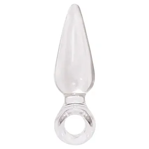Anal Plug Jolie Transparent Mini pe SexLab
