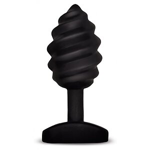 Anal Plug Lux Gplug Twist Negru pe SexLab