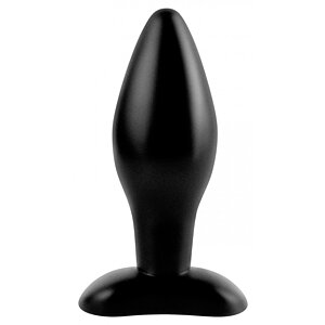 Anal Plug Medium Silicone Fantasy Negru pe SexLab