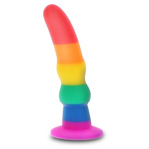 Anal Plug Naughty Boytoy Multicolor pe SexLab