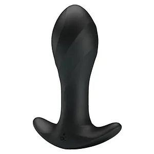 Anal Plug Pretty Love Massager Negru pe SexLab