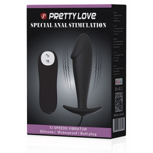 Anal Plug Pretty Love Stimulation Negru