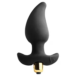 Anal Plug Quiver Negru pe SexLab