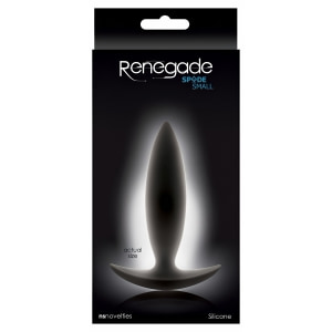 Anal Plug Renegade Spades Small Negru