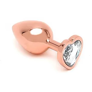 Anal Plug Rimba Toys Pisa Heart Auriu pe SexLab