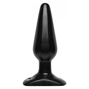 Anal Plug Smooth Mediu Negru pe SexLab