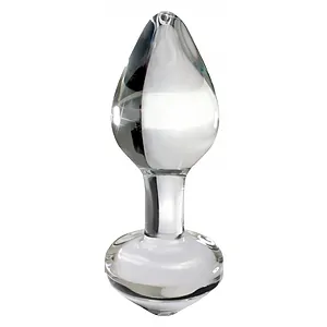 Anal Plug Sticlă Icicles No.44 Transparent pe SexLab