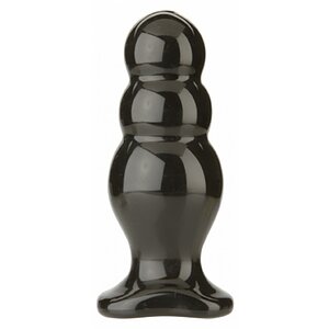 Plug Anal Mare Pentru Joc Anal Avansat Plug Anal Titanmen Master Tool No 4 Negru Doc Johnson