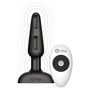 Anal Plug Trio Remote Control Negru Anal Plug Trio Remote Control Negru pe SexLab