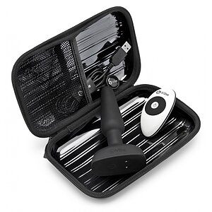 Anal Plug Trio Remote Control Negru