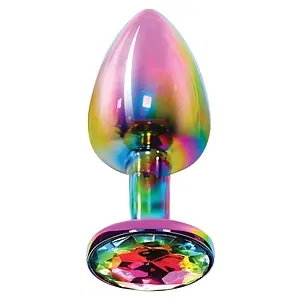Anal Plug Twilight Jewel Medium Multicolor pe SexLab