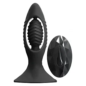 Anal Plug V2 Renegade Negru pe SexLab