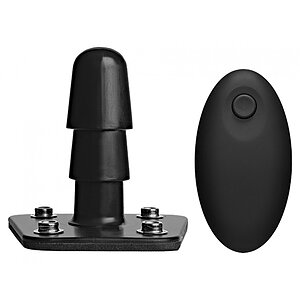 Anal Plug Vibrating Doc Johnson Negru pe SexLab