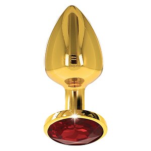 Anal Plug With Diamond Jewel S Auriu pe SexLab