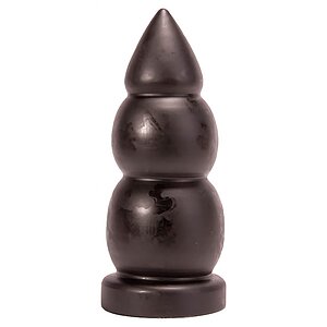 Anal Plug X-MEN cu Ventuză 9.6 inch Negru pe SexLab