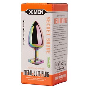 Anal Plug X-Men Secret Shine L Multicolor
