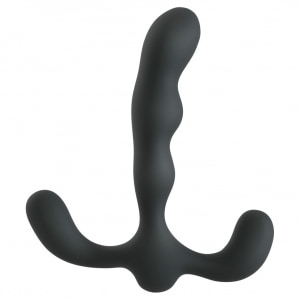 ANOS 3 Motoare – Plug Prostată Vibrator Anal Reîncărcabil Negru pe Sexlab.ro